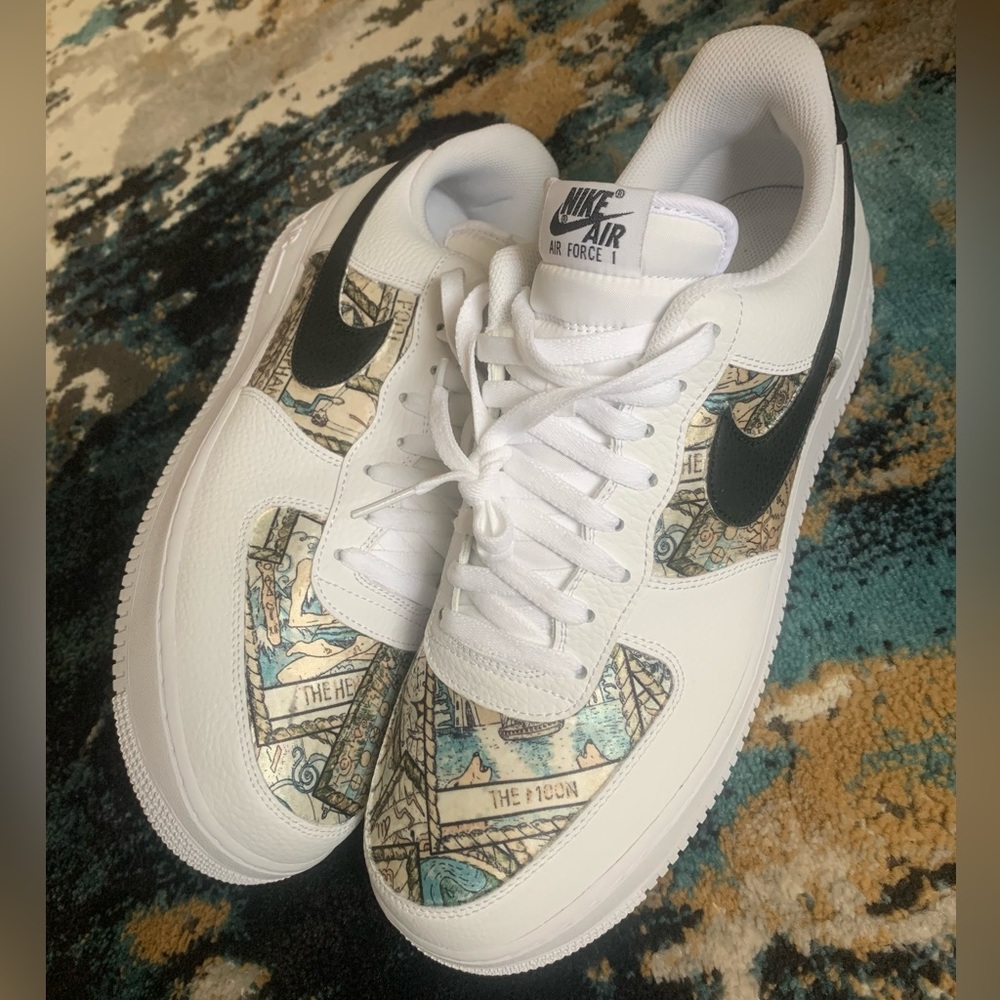 1/1 Nike Air Force 1s “Tarot Card” BRAND NEW